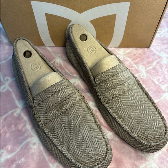 Rothy's Men's Herringbone Loafers portobello